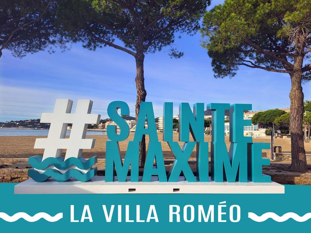 La Villa Romeo, Piscine Et Spa Sainte-Maxime Kültér fotó