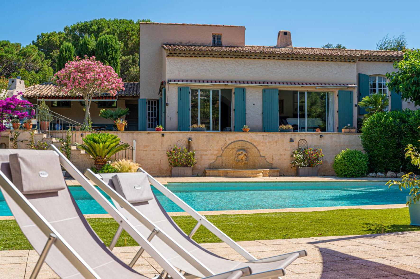 La Villa Romeo, Piscine Et Spa Sainte-Maxime Kültér fotó
